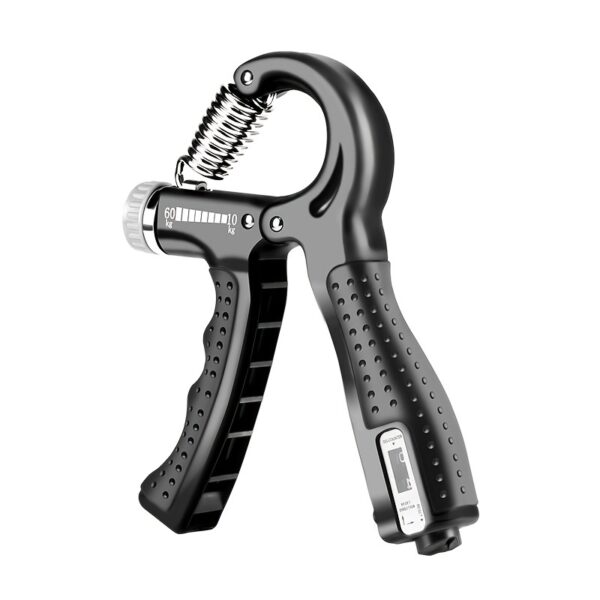 Single Pack Professional Hand Grip Strength Trainer, Carbon Fiber Foam Arm Muscle Finger Rehabilitation Fitness Equipment Hand Grip Strength Power Trainer Gripper Strengthener Adjustable Gym Exerciser - Image 8